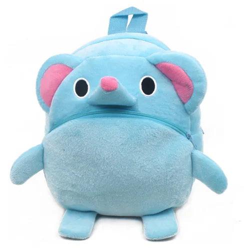 3D Plush Animal Kids Backpack for Kindergarten