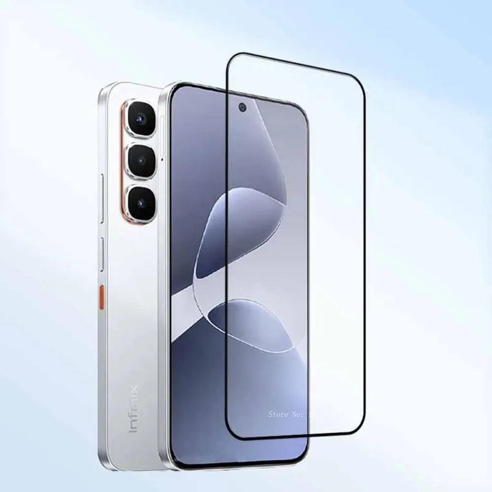 6-in-1 Tempered Glass & Camera Lens Protector Set for Infinix Hot 60 Pro & Hot 60i 4G