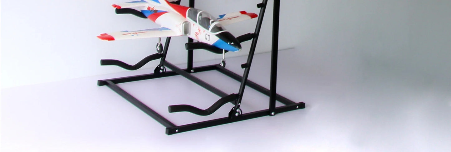 Adjustable Multi-Layer RC Aircraft Display Stand