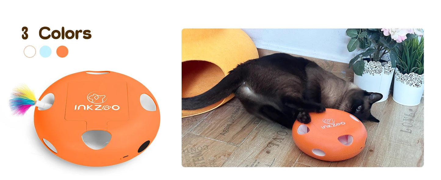 Interactive Whack-A-Mole Cat Toy
