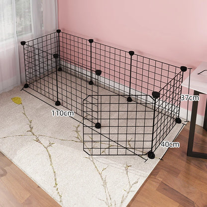 Modular Wire Pet Playpen & Indoor Dog Enclosure