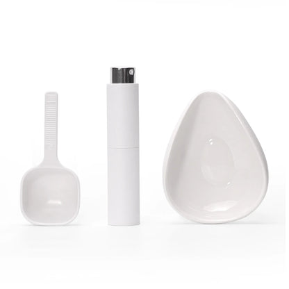 Leeseph Ceramic Coffee Bean Dosing Cup & RDT Spray Bottle Set