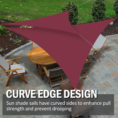 Waterproof Triangle Sun Shade Sail