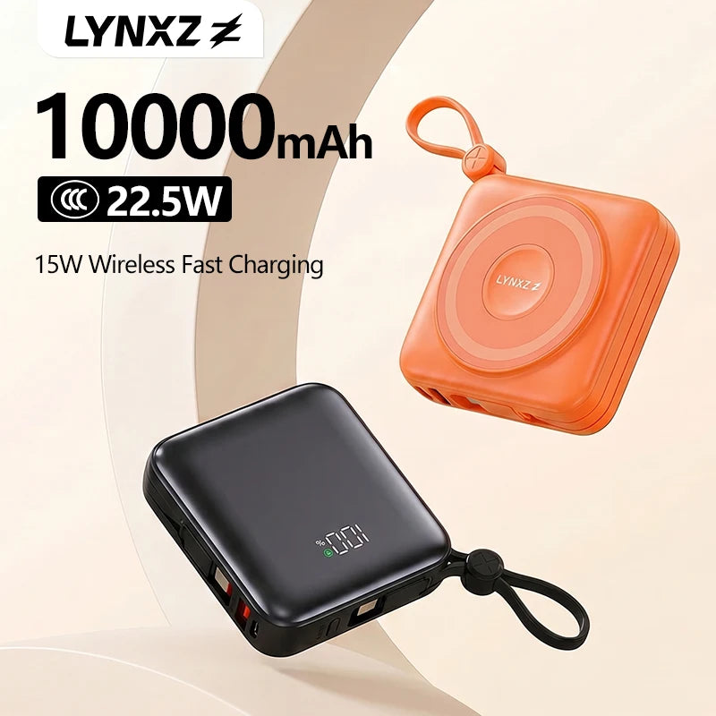 10000mAh Magnetic Wireless Power Bank