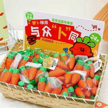 Cute Potato Shape Eraser Set