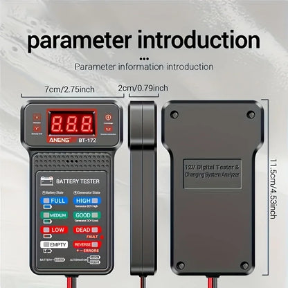 Smart Digital Car Battery Tester