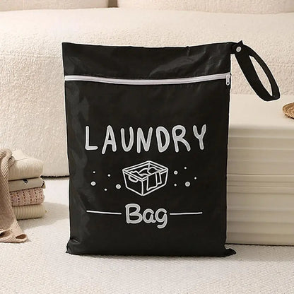 Waterproof Travel Laundry Bag with Hanging Strap