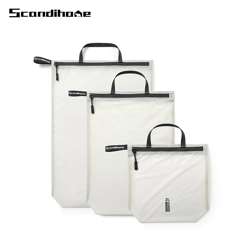 Waterproof Travel Storage Pouch with Zipper Handle
