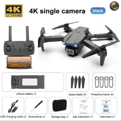 E99 Pro Drone With 4K Dual Camera For Aerial Photography