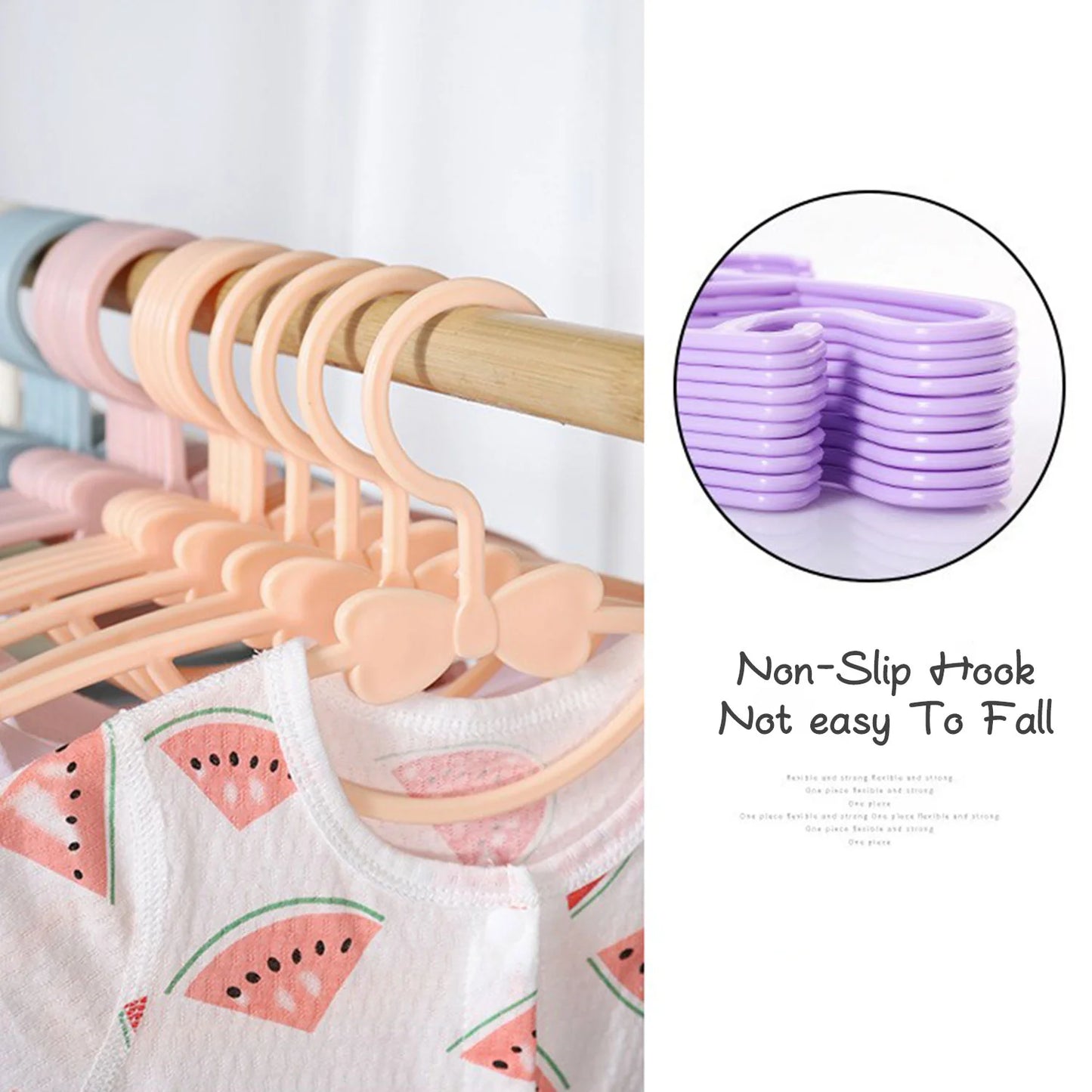 Adjustable Baby & Kids Clothes Hanger Set