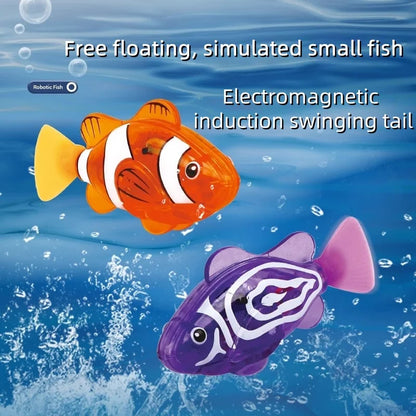 Light-Up Swimming Fish Bath Toy