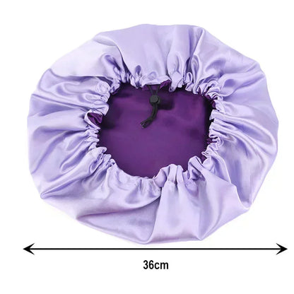 Reversible Satin Bonnet Hair Cap