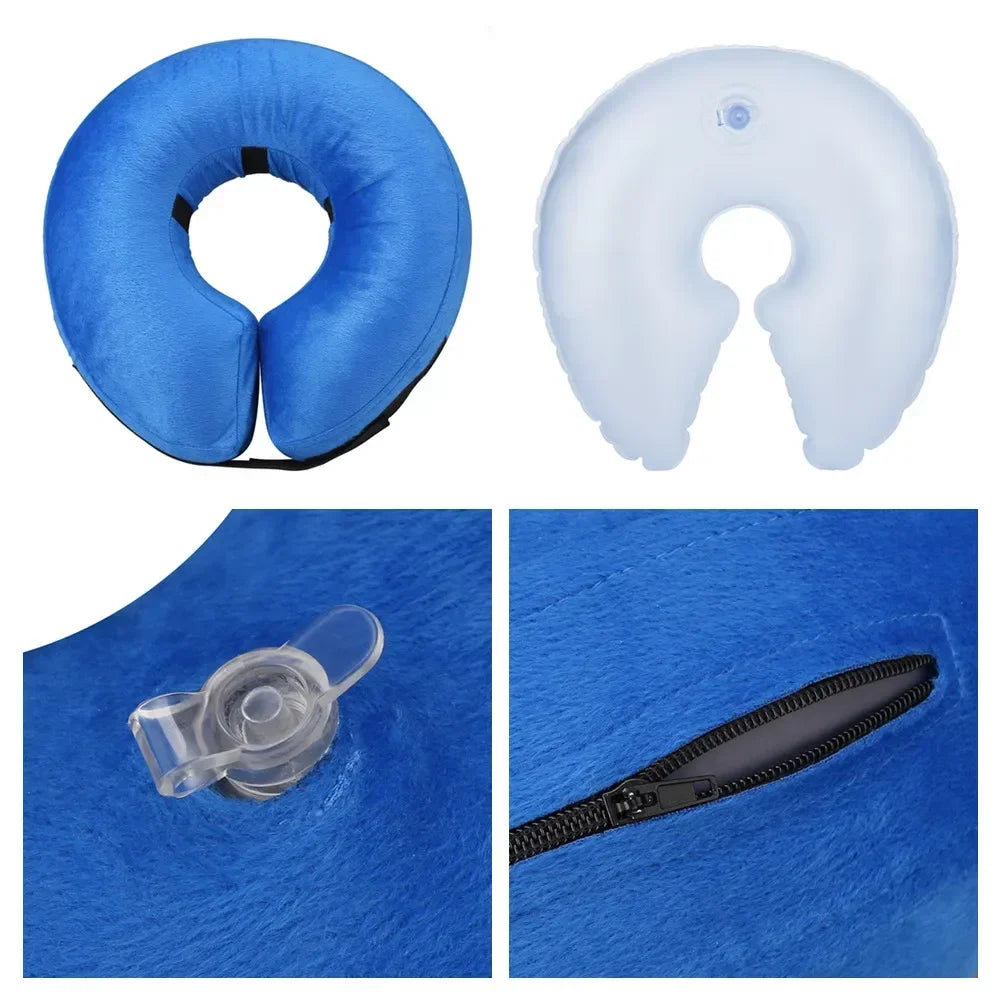 Inflatable Dog Recovery Collar After Surgery