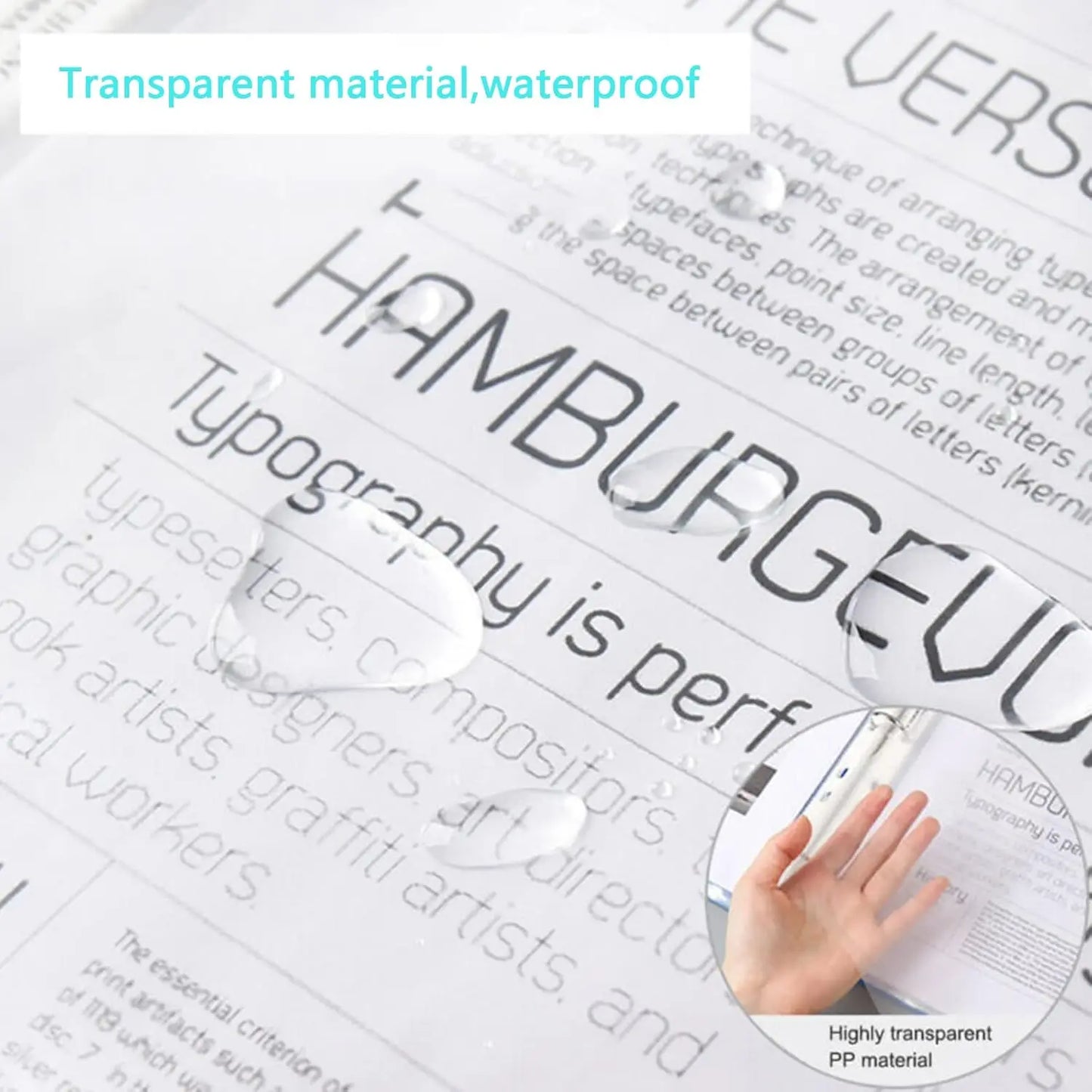 Clear A4 Document Sleeves