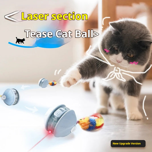 Rechargeable Automatic Rolling Ball Cat Toy