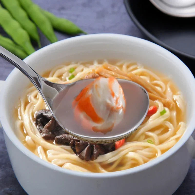 Stainless Steel Long Handle Soup Spoon