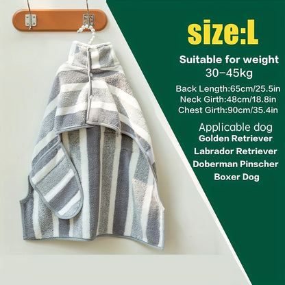 Quick-Drying Microfiber Pet Bath Towel