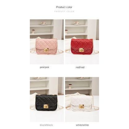 Quilted Chain Crossbody Bag