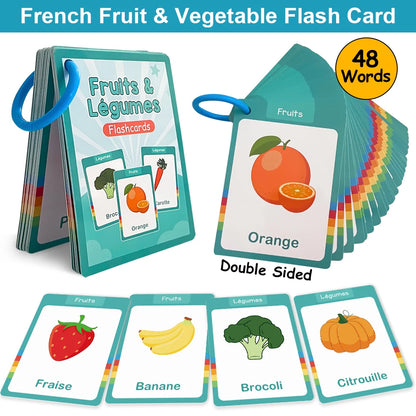 French Vocabulary Learning Cards
