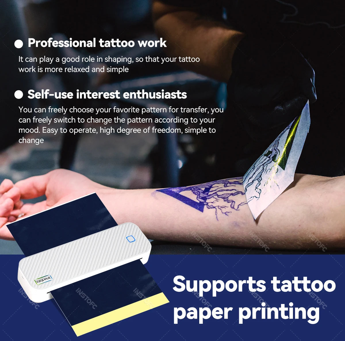 Portable A4 Bluetooth Thermal Printer
