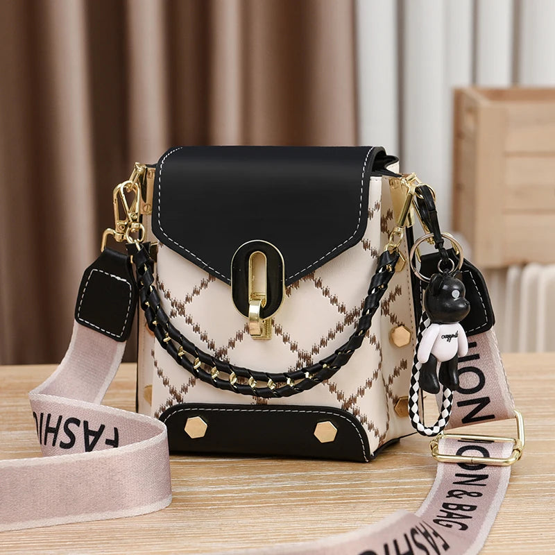 Mini Quilted Crossbody Phone Bag