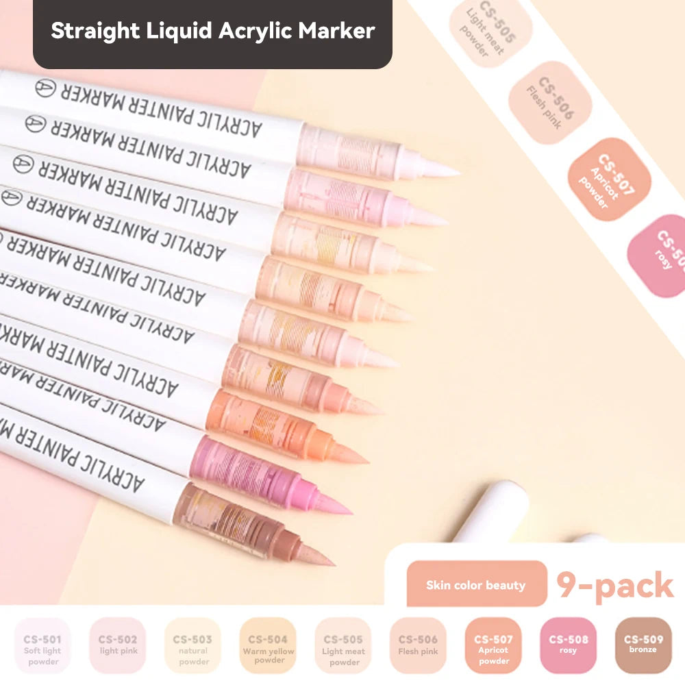 Acrylic Paint Marker Pen Set