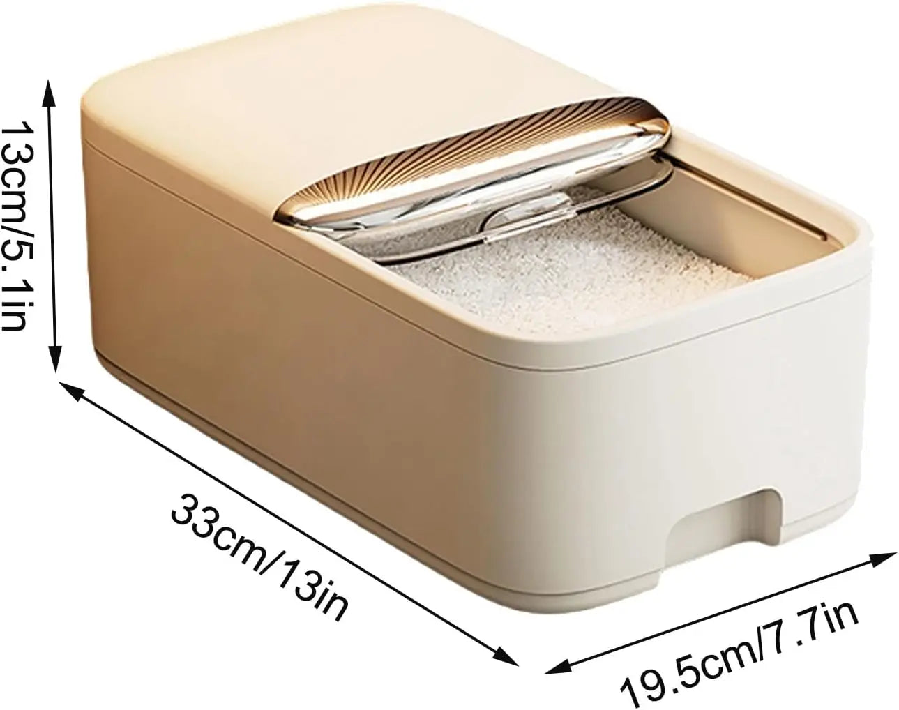 Sealed Grain Storage Container
