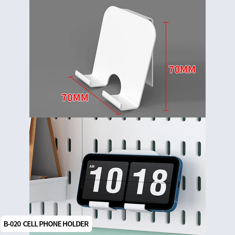 Adjustable Desktop Pegboard Organizer