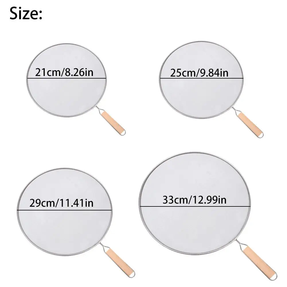 Stainless Steel Splatter Guard Screen