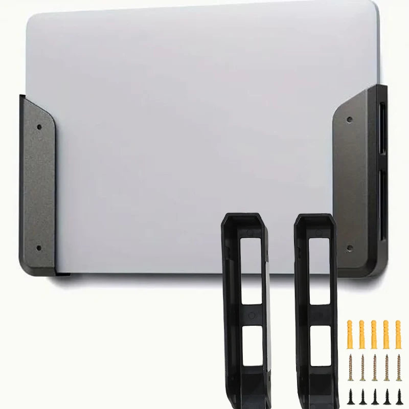 Under Desk & Wall Mount Laptop Storage Holder