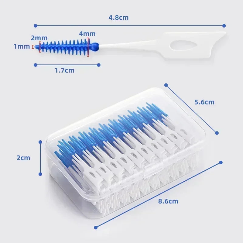 Silicone Interdental Brush Toothpicks