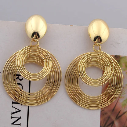 Big Round Earrings
