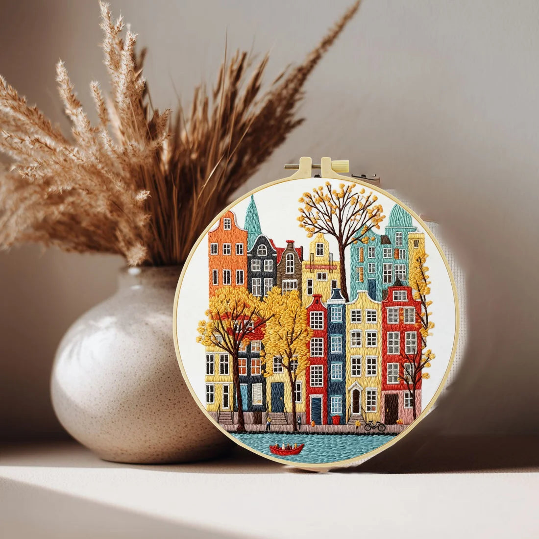 Cityscape Embroidery Starter Kit