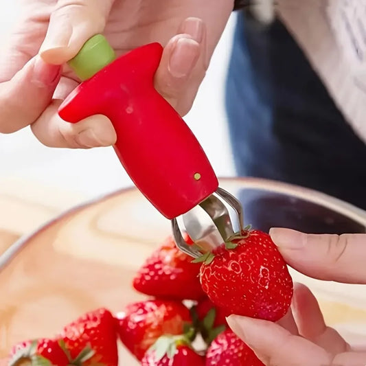 Stainless Steel Strawberry Huller Fruit Stem Remover