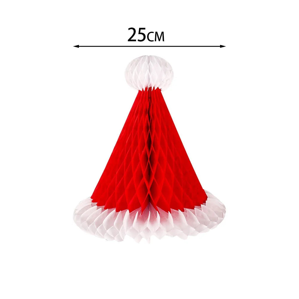3D Honeycomb Paper Christmas Tree Decoration