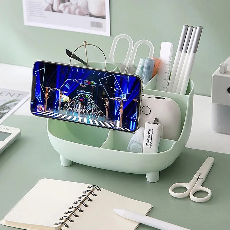Multifunctional Desk Organiser for Pens, Makeup & Office Supplies