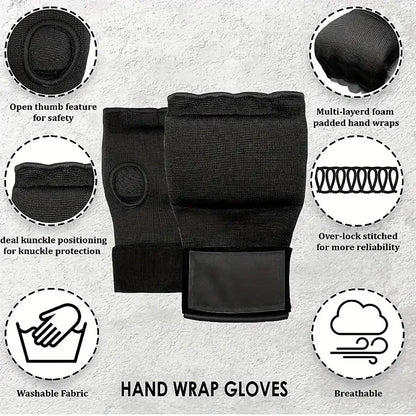 Mma Half Finger Gel Boxing Gloves