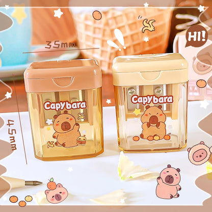 Kawaii Capybara Pencil Sharpener