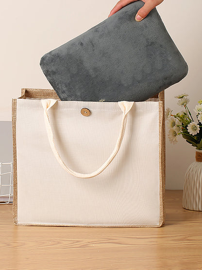 Canvas & Linen Everyday Tote Bag