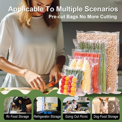 100-Pack BPA-Free Vacuum Sealer Bags
