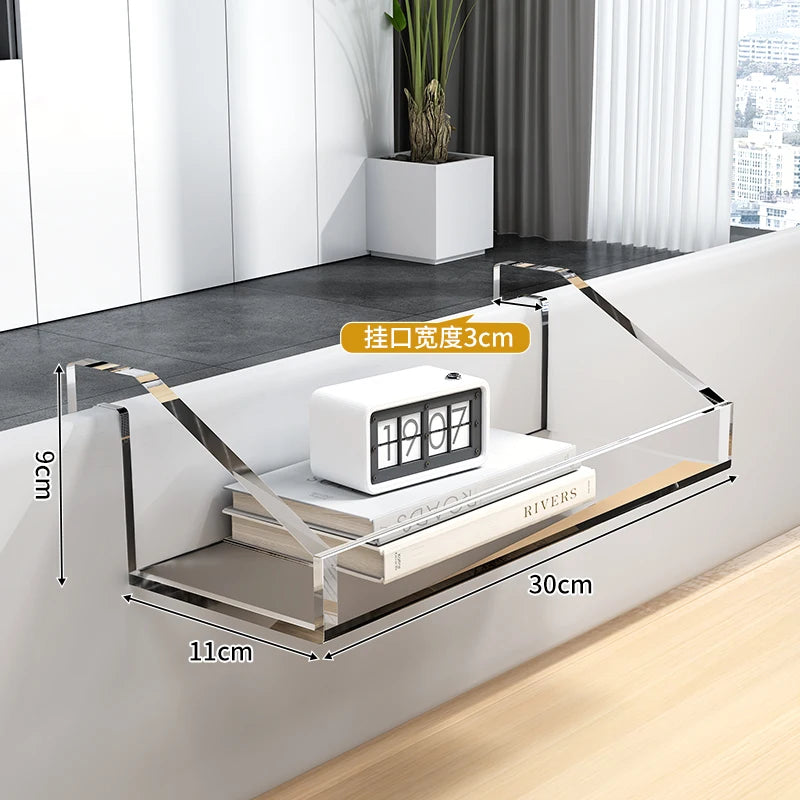 Hook-On Desk Organizer Shelf