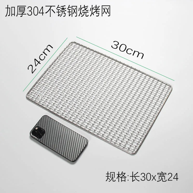 304 Stainless Steel BBQ Grill Mesh