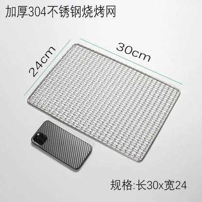 304 Stainless Steel BBQ Grill Mesh