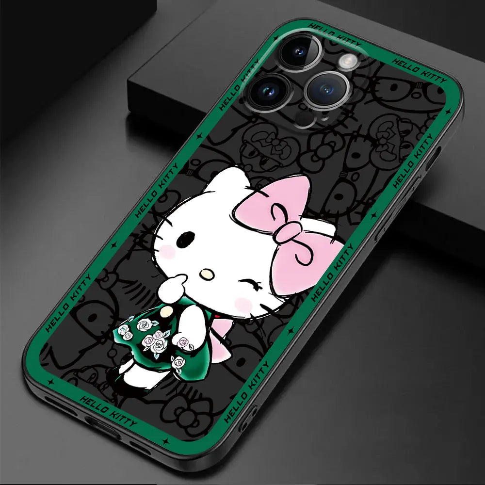 Cute Hello Kitty Cat Case for Motorola Moto One Fusion Plus G200 5G Edge 20 Pro