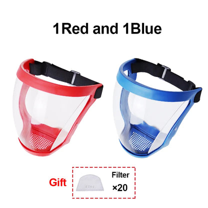 Reusable Full Face Protective Shield