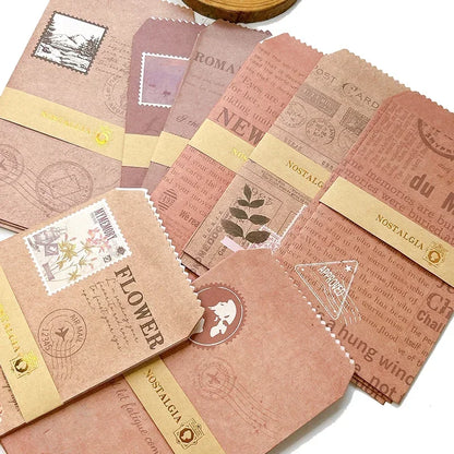 Cute Pattern Paper Envelope Set