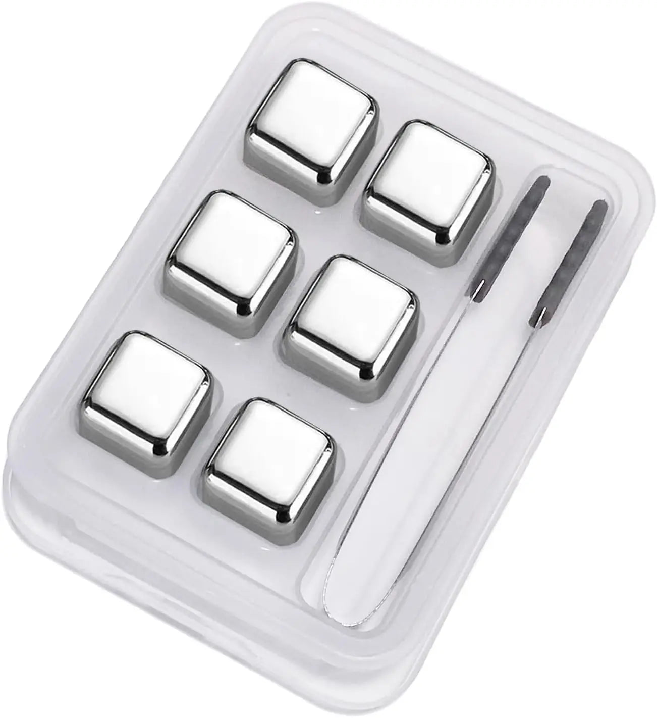 Reusable Stainless Steel Whiskey Stones Set
