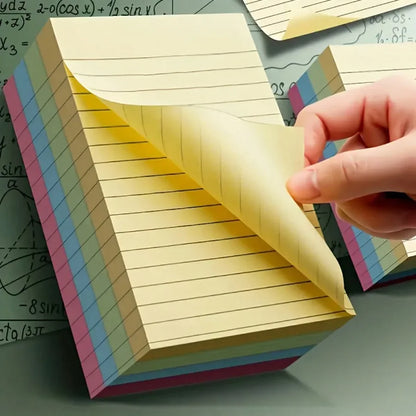 Vibrant Horizontal Note Paper Memo Pad