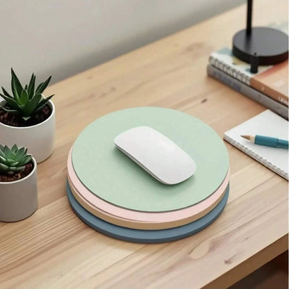 Leather Mouse Pad Minimalist Desk Mat