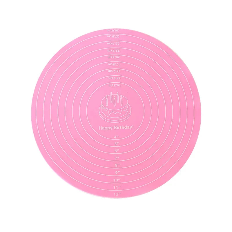 Silicone Cake Turntable Mat